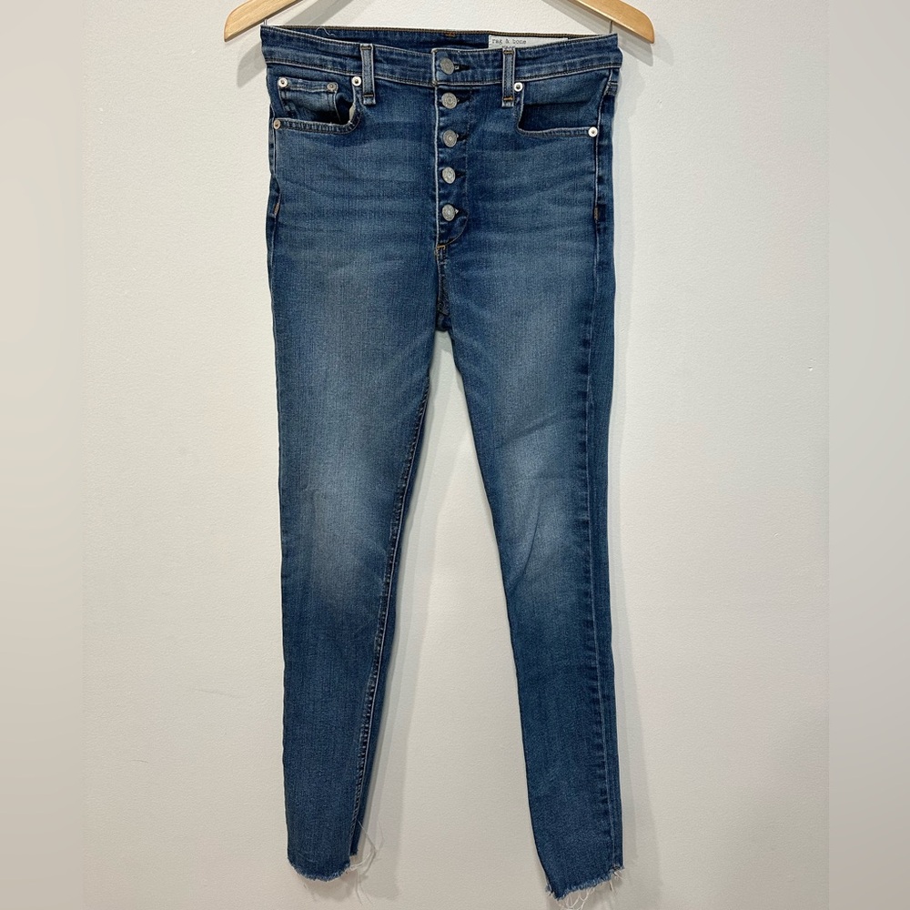 Rag & Bone Nina High Rise Skinny Jeans Size:27